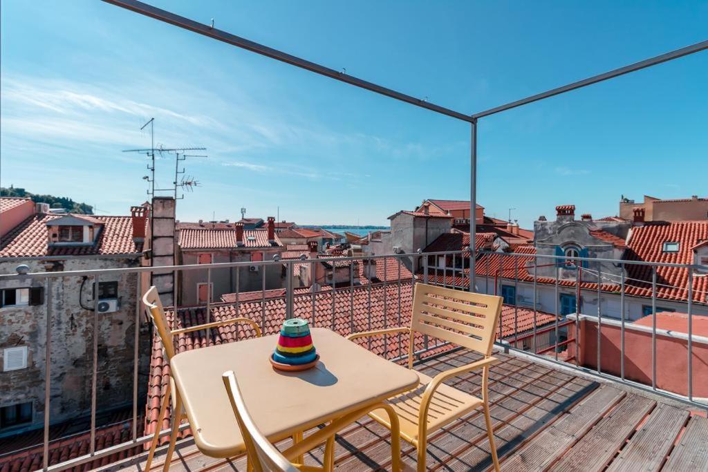 Apartments Artemus Music Piran Exterior foto